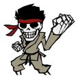 skeleton_karate