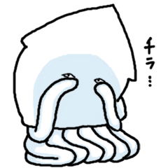 A little sad squid-chan
