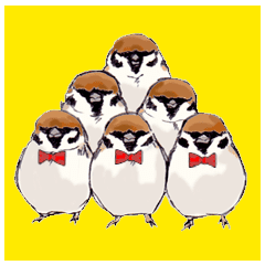 マイペースな小鳥 3 Line スタンプ Line Store マイペースな小鳥 3 Line スタンプ Line Store