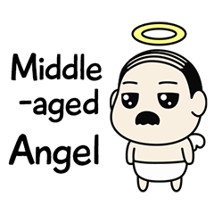 Middle-aged Angel