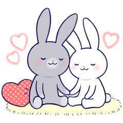Lovey-dovey rabbit 2 (English)