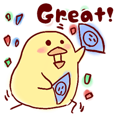 Clown Hiyoko English Line Stickers Line Store Clown Hiyoko English Line Stickers Line Store