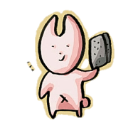 Sticker of mysterious Pesoru