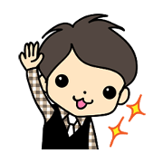 Akkun and Moco Stickers English version
