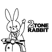 TWO TONE RABBIT
