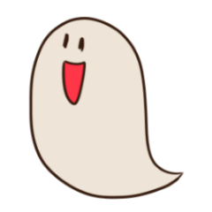 Sticker that can be used in ghost-kun