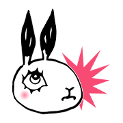 Emotions of  rabbit Usao