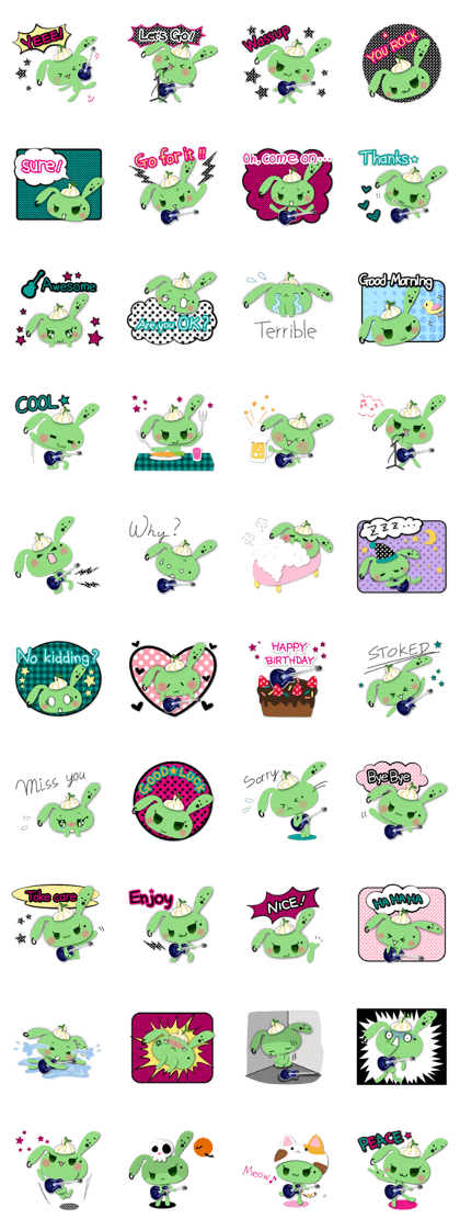 ROCK! MacaronRabbit - English Version