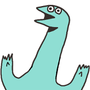 Stupid Dinosaur Sticker