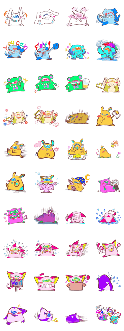 One Eye. animals(Emoticon)