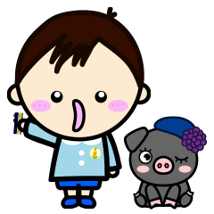 -KOBUTOWN- boy stickers