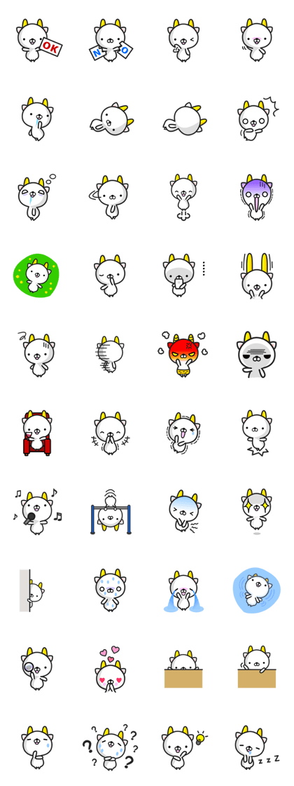 GoatCat"Horn-kitty"