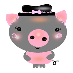 About cute pig