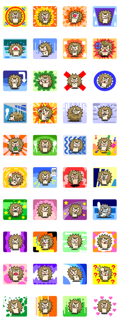 Feelings of Mr.Hedgehog