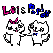 2 white cats