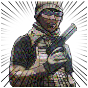 FPS TPS Air Soft gun Military Sticker