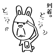 Rabbit gorilla face