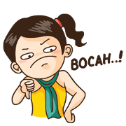 Annoying Girl Sticker 2