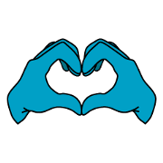 Happy blue glove (English Ver.)