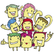 Happy of font eye family
