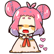 Everyday Sticker of Mouse Girl