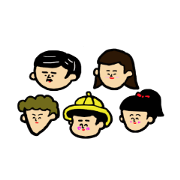 Funny face family