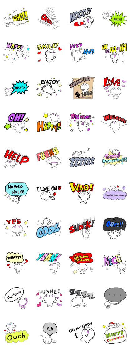 MIYO'S White creatures