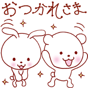 Daily life conversation.Bear&Rabbit.