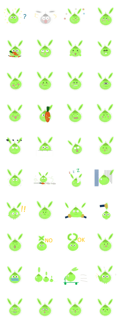 Pomelo rabbit