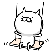 Cat life sticker. nekonya(English)