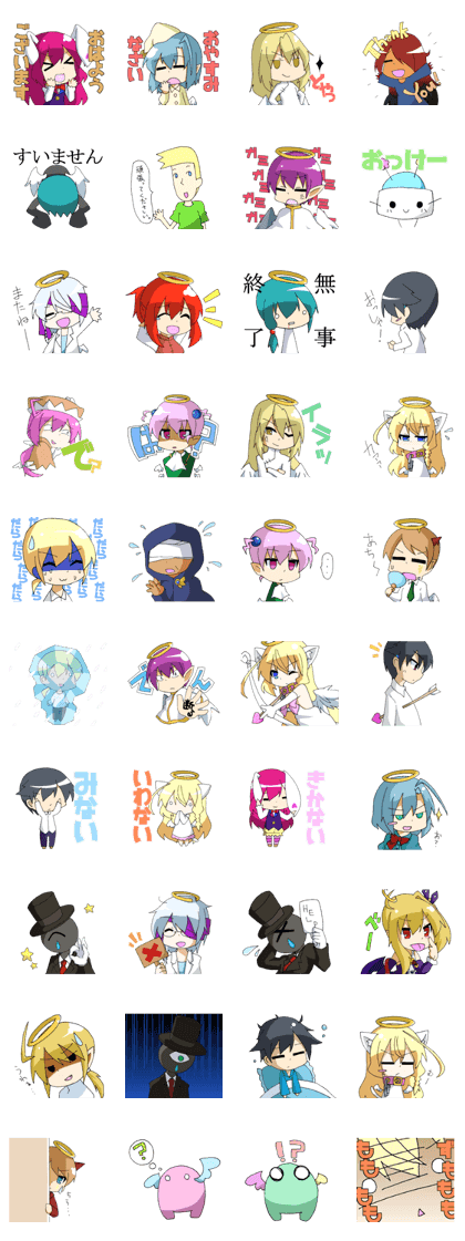 My original character stamp !