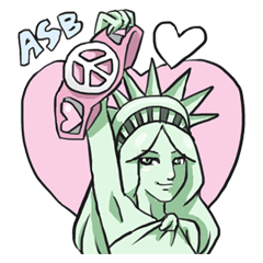 AsB - The Statue Of Liberty Heart Play