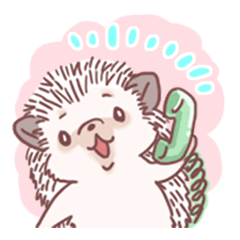 Hedgehog of polite chat (English ver.)
