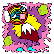 Rainbow head Sister&Brother.