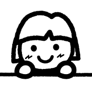 simple monochrome girl