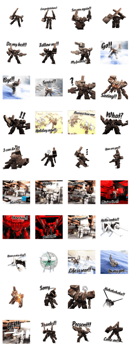 Planet of iron(3D sticker)