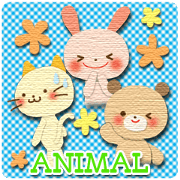 Cute Animal Sticker (Cat, Bear,Rabbit)