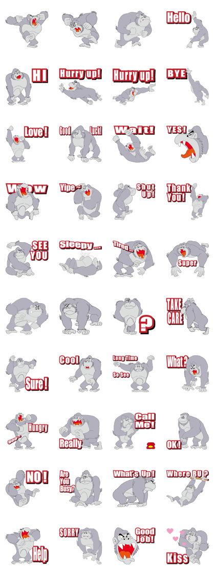 Mr.GORILLA MAN