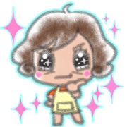 Cheerful mom sticker