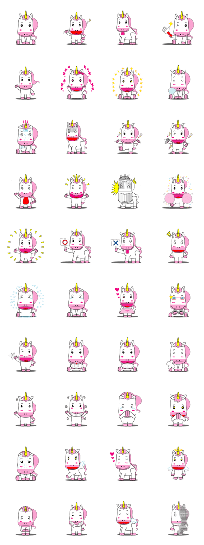 Unicorn is always single minded person.