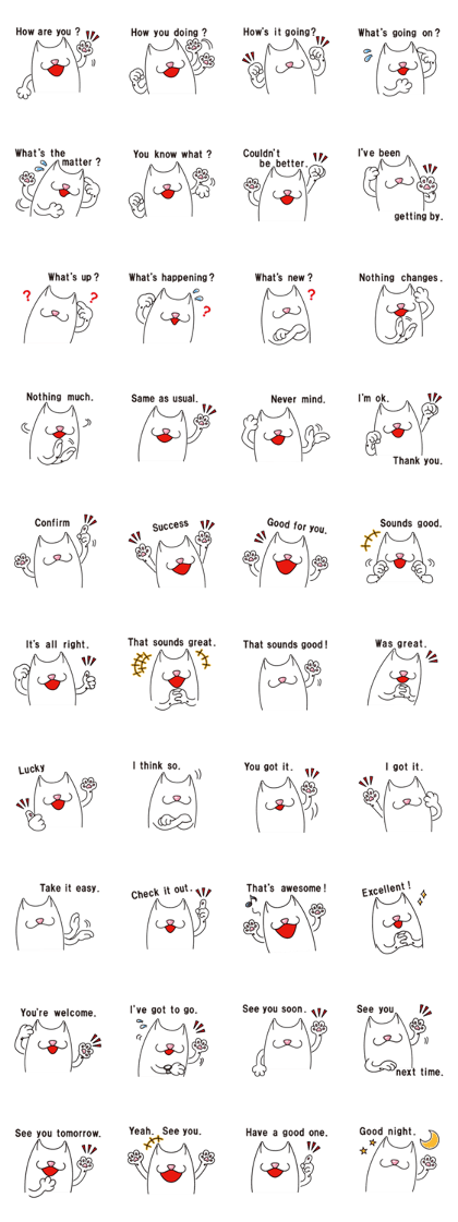 Bianco of the cat. 3 (English version.)
