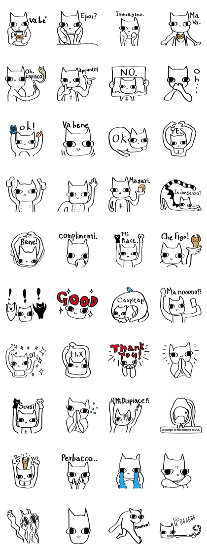 ITALIAN GOOD CATS