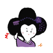 Kiharuchan is maiko in kyoto.