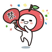 colorful and lovely apples(English)
