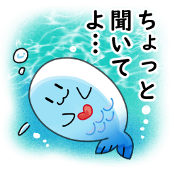 Seal mermaid sticker