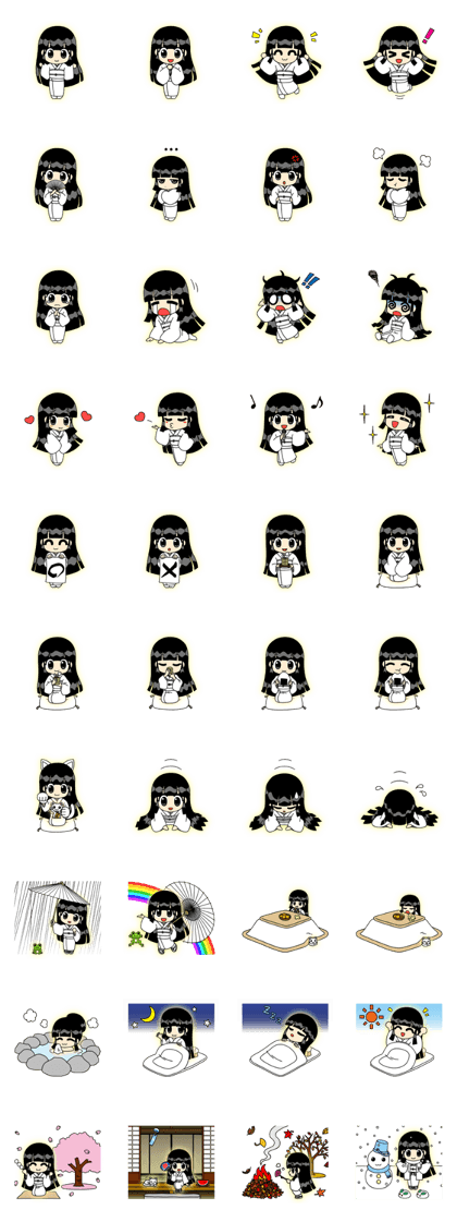 Zashiki warashi chan who calls happiness