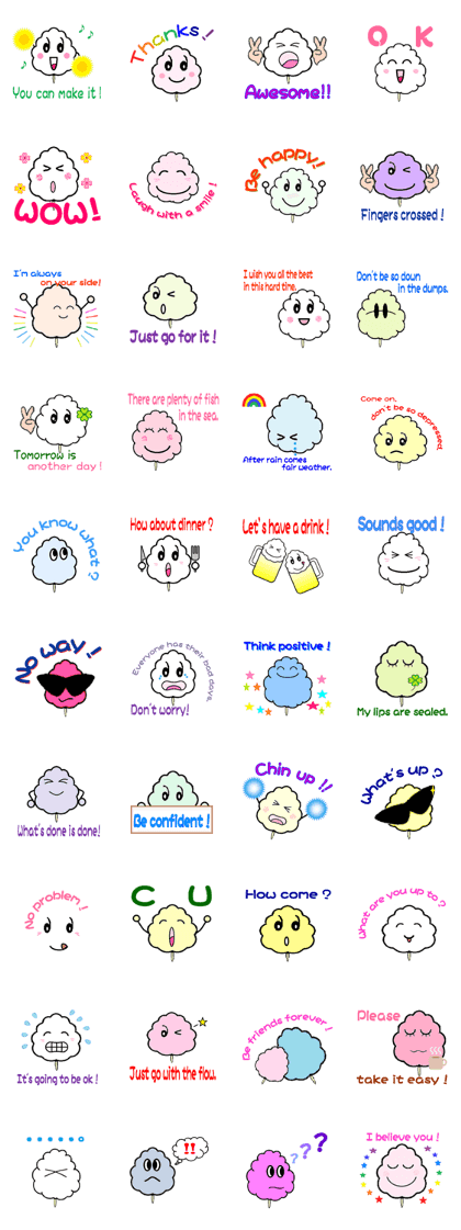 Sweet Cotton Candies(English Ver.)