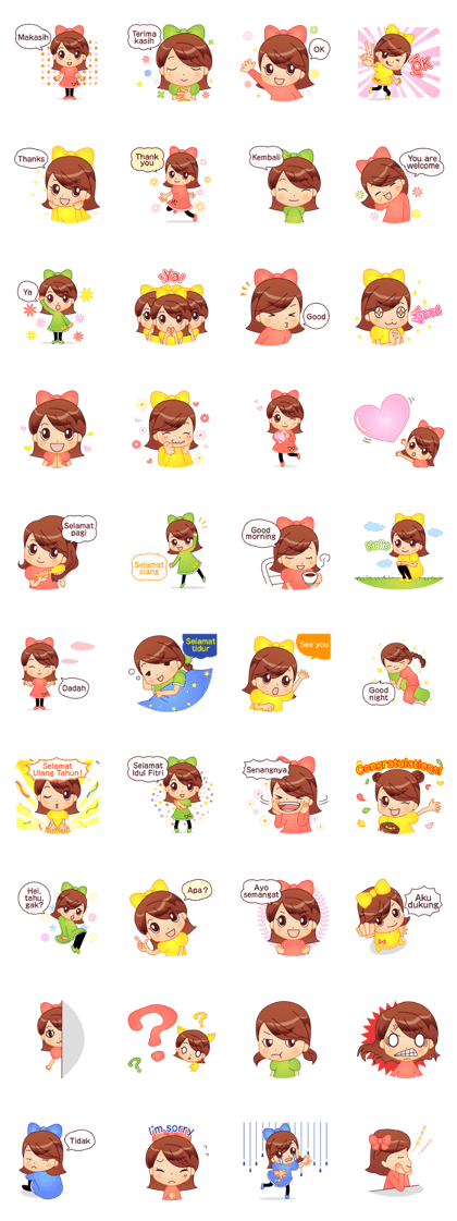Nini's Indonesian Stickers 2