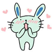 Blue rabbit Johnny