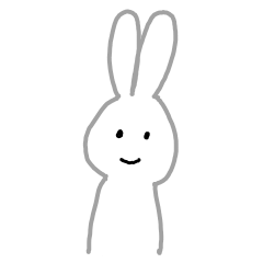 White Rabbit Usagi Sticker